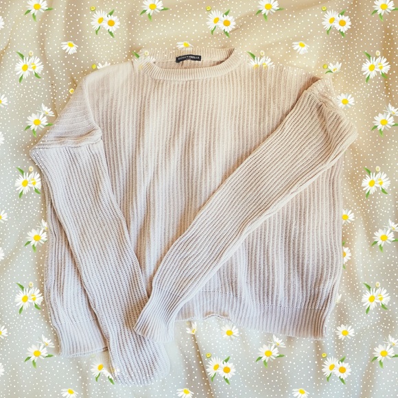 Brandy Melville Sweaters - Brandy Melville | Cozy Cream Knit Sweater